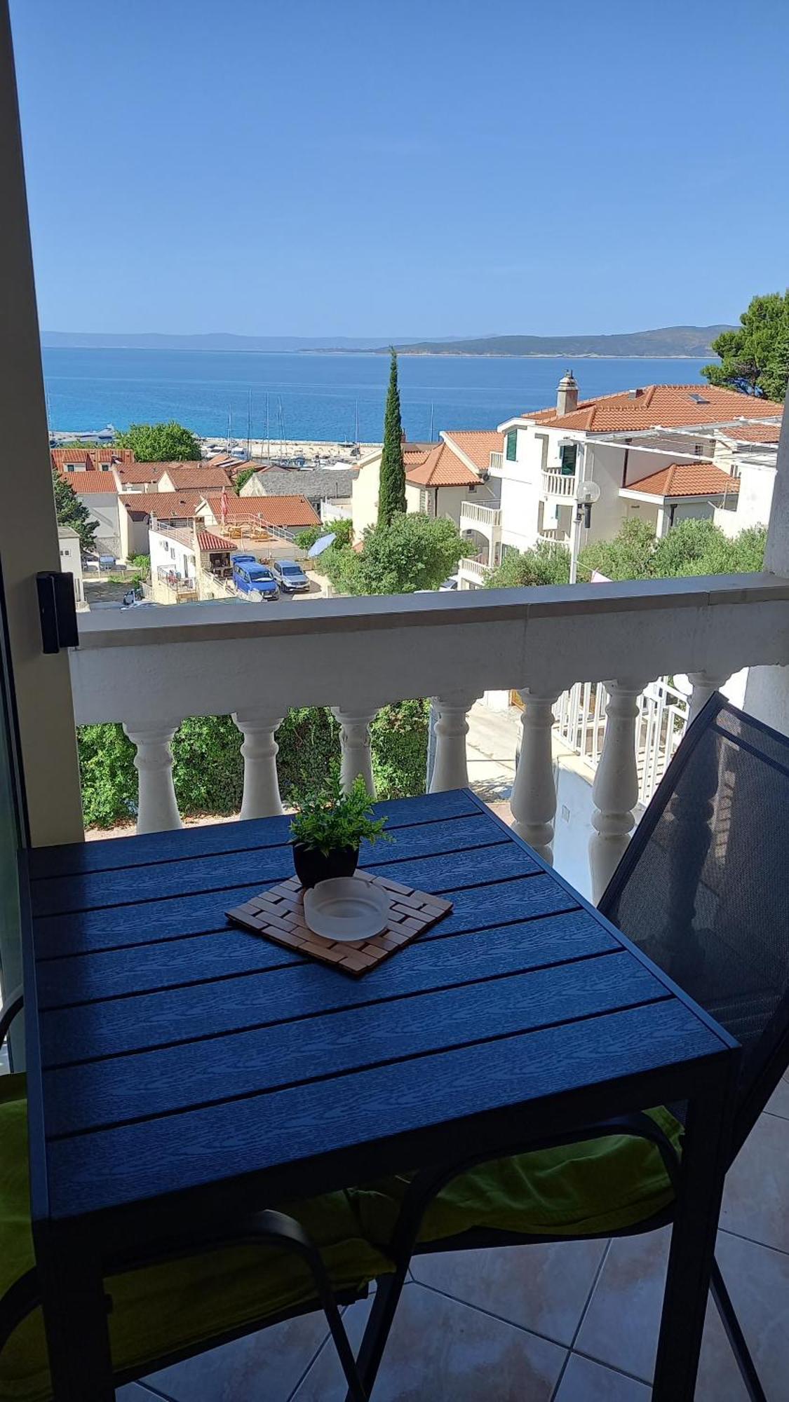 Apartmani Leko Mirjana Baska Voda Ngoại thất bức ảnh